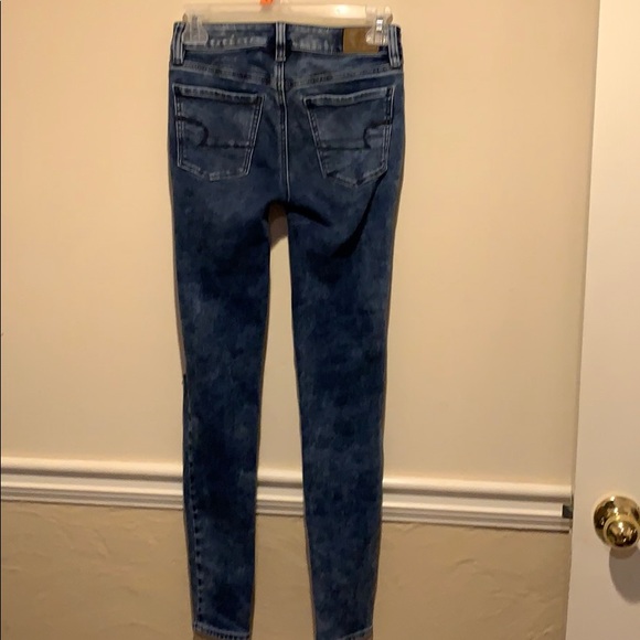 American Eagle 🦅 hi rise jegging 0 - Picture 3 of 6